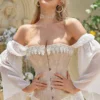 Bustier corset de encaje – prenda sensual con estructura para realzar busto y definir la cintura