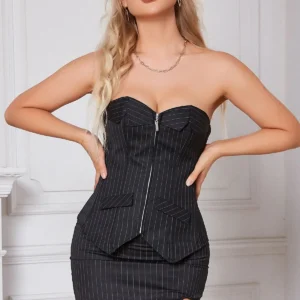 Bustier corset de noche – prenda elegante con estructura ideal para fiestas y eventos especiales