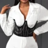 Cinturón corset elástico ajustable – cómodo y flexible para marcar la cintura con estilo