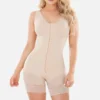 Combinación faja moldeadora de alta compresión para mujer – Reductora de cuerpo entero con tirantes y control en abdomen, cintura y muslos