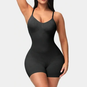 Combinación faja reductora moldeadora para mujer – Control de abdomen, caderas y muslos con compresión firme y diseño invisible