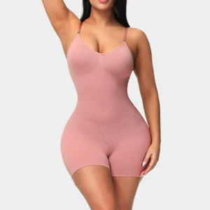 Combinación moldeadora para mujer – Faja reductora de cuerpo completo con control en abdomen, cintura y muslos, ideal para uso diario o eventos