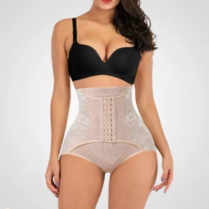 Culotte moldeadora para vientre plano – Compresión abdominal media, realza glúteos y cintura, ideal bajo vestidos o ropa ajustada