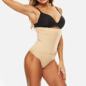 Braga faja reductora de talle alto para mujer – Moldeadora de abdomen con compresión suave e invisible bajo la ropa
