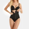 Faja reductora de vientre plano para mujer – Moldeador de abdomen con talle alto e invisible bajo ropa ajustada