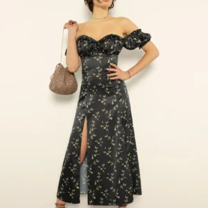 Vestido corset vintage con escote romántico y diseño retro – elegante y estructurado para looks clásicos