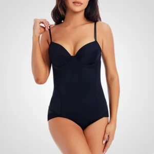 Body reductor invisible nude para mujer – Moldeador sin costuras para abdomen, cintura y glúteos