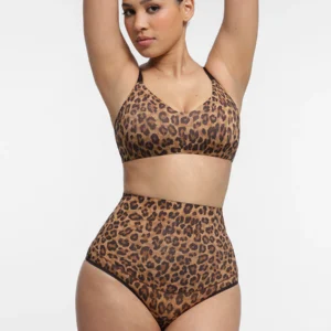 Braga faja alta para tallas grandes – Moldea vientre y cintura con comodidad, sin costuras y con ajuste perfecto